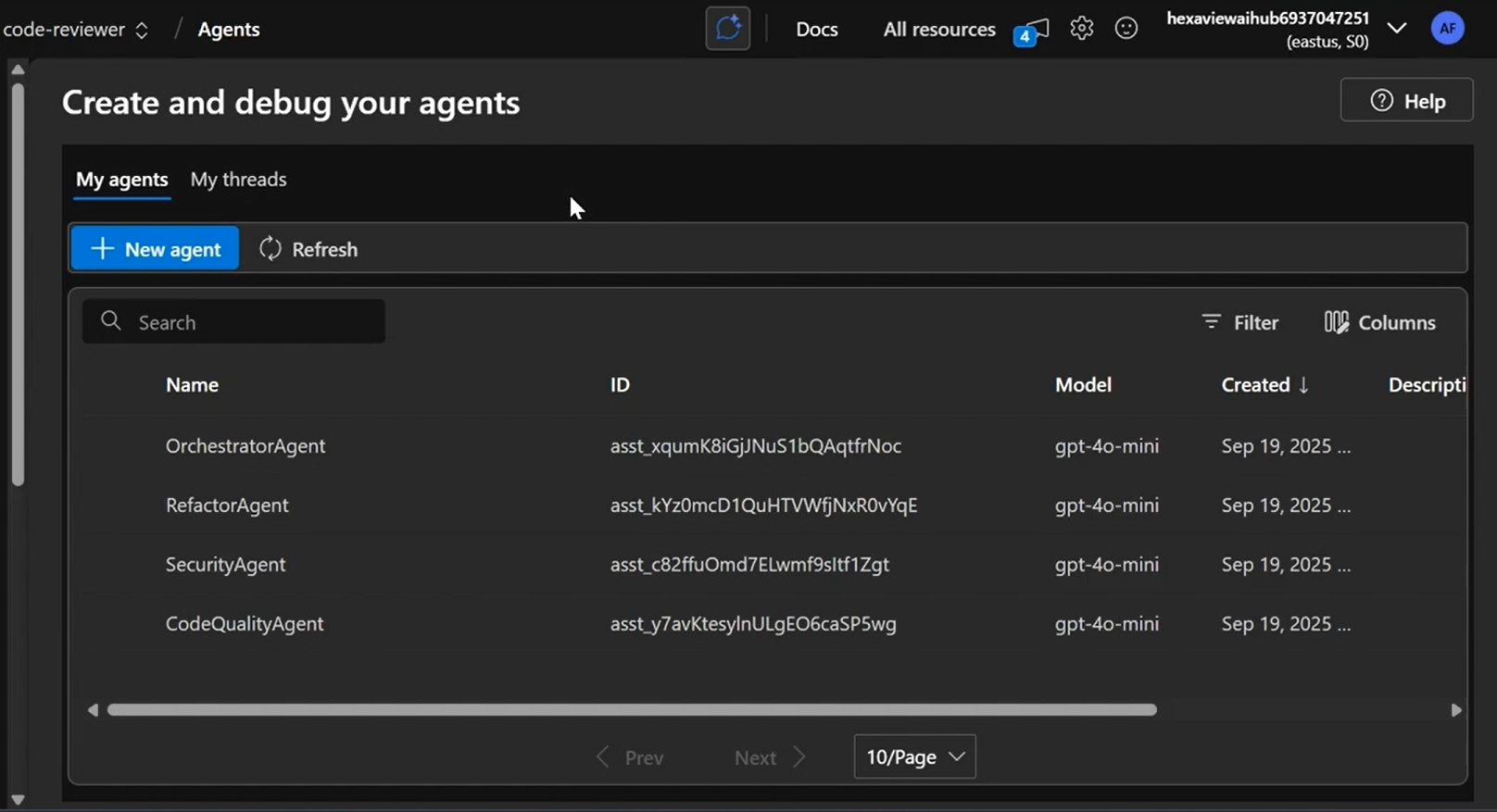 Agent-Orchestrated Code Review background blur