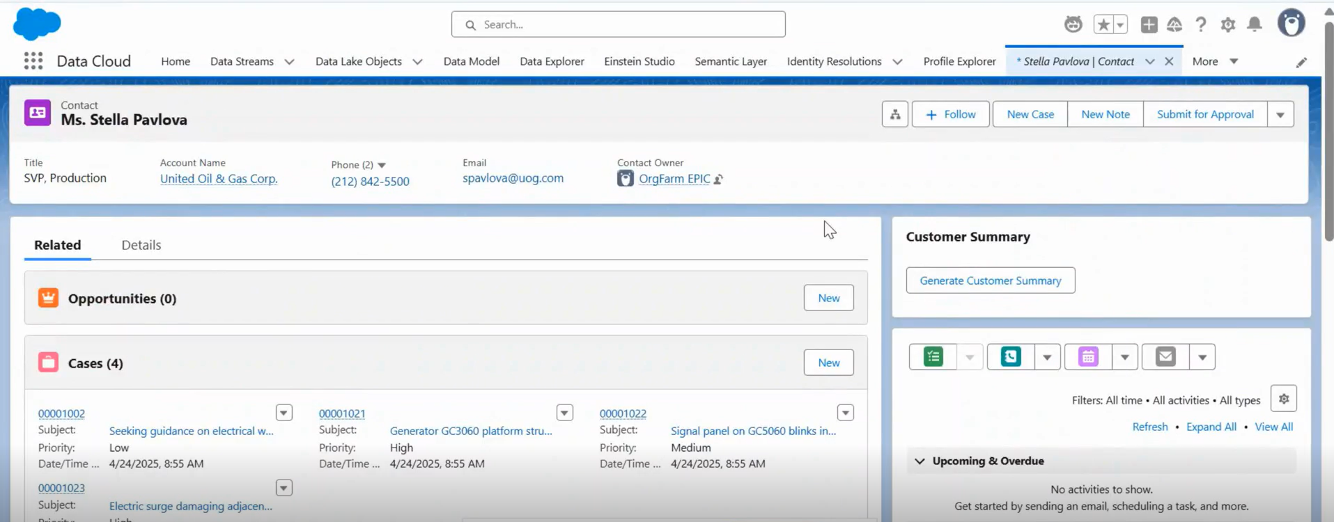 Agentforce LWC background blur
