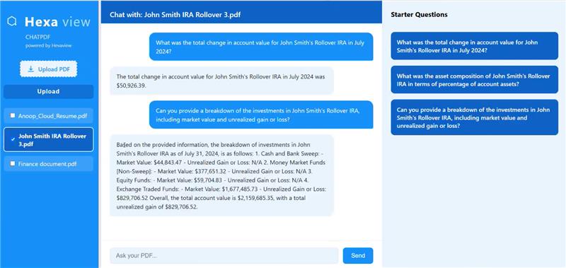 DocuGenie AI background blur