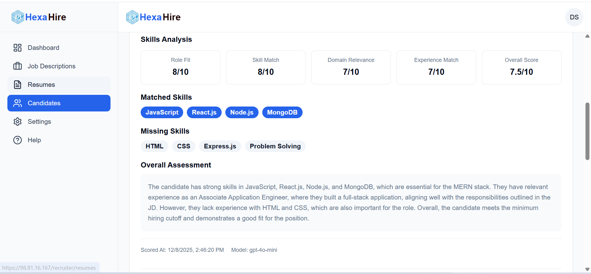 HexaHire: AI-First Hiring & Interview Automation Platform thumbnail 4